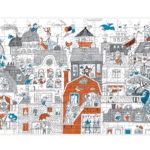 Puzzle dans la ville - 208 pièces - Les bambins - latelierdesbelettes