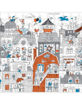 Puzzle Dans la ville (208 pièces) – Moulin Roty