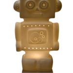 lampe robot blanc - egmont toys - l'atelier des belettes