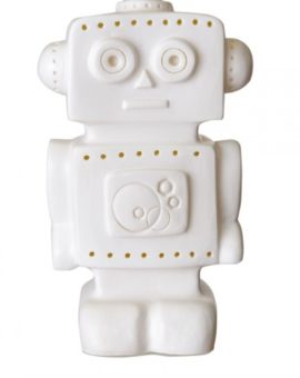 lampe robot blanc - egmont toys - l'atelier des belettes
