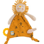 Doudou attache-tétine lion Sous mon baobab 6 - moulin roty
