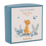 Doudou attache-tétine lion Sous mon baobab 6 - moulin roty