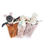 Petit mouton Châtaigne Après la pluie - moulin roty - atelier des belettes