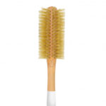 brosse ronde en bois picots 100% sanglier - bachca - l'atelier des belettes