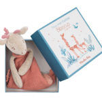 Doudou attache-tétine girafe - Sous mon baobab - moulin roty - l'atelier des belettes