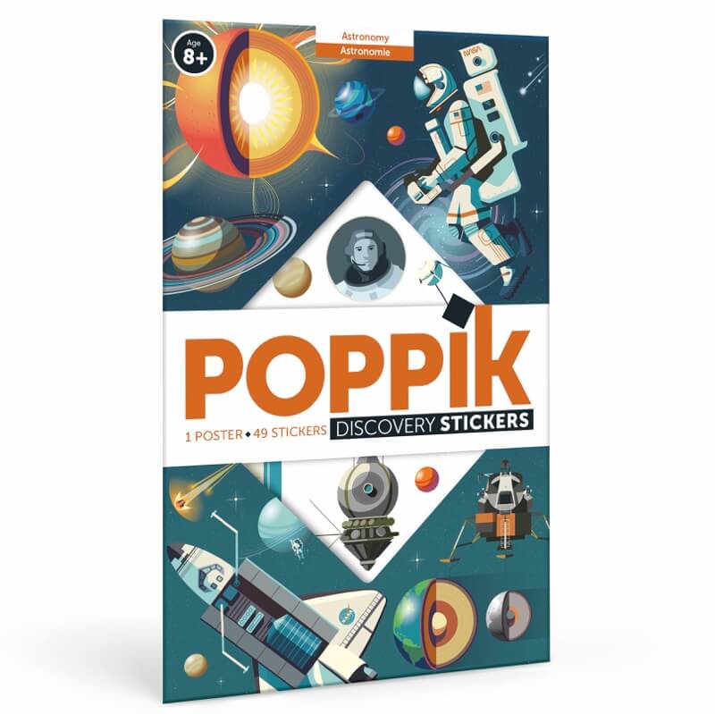 poster pédagogique astronomie - poppik - l'atelier des belettes