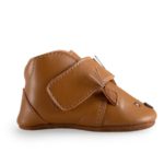 chaussons bébé cuir - moulin roty - l'atelier des belettes