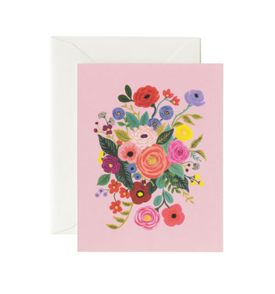 carte postale flower - rifle paper - l'atelier des belettes