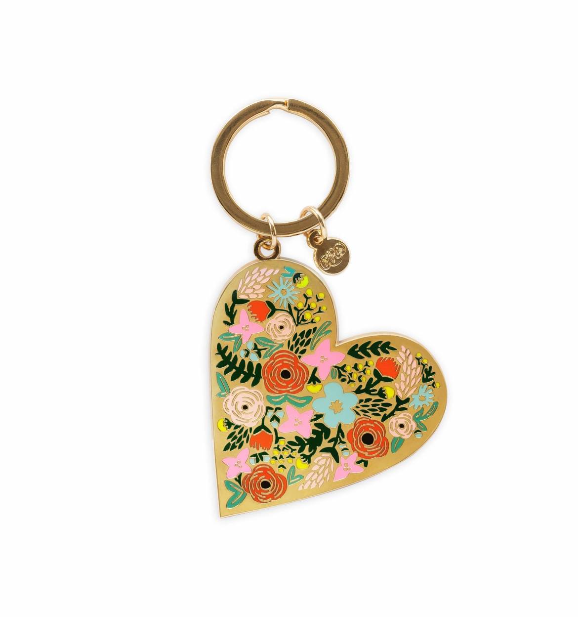 porte clés coeur - rifle paper - l'atelier des belettes