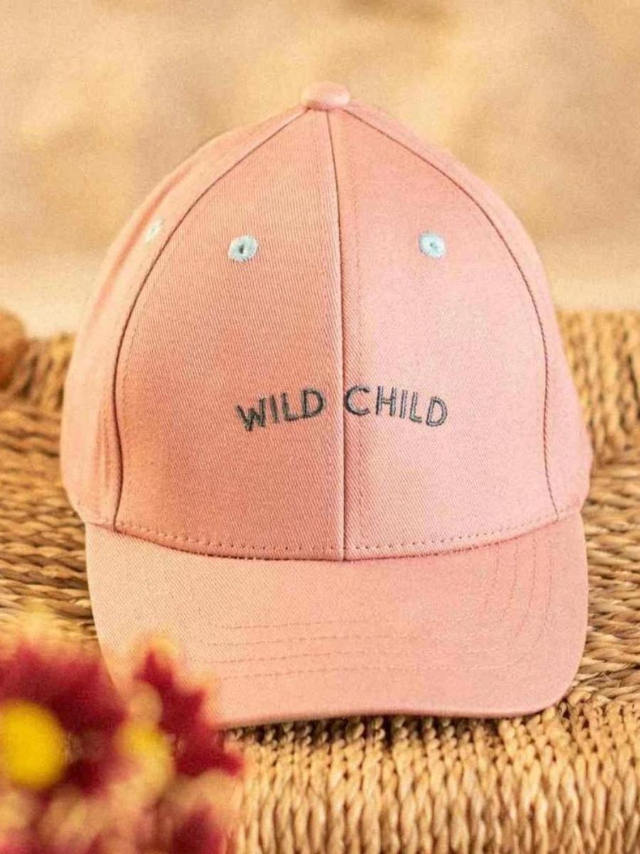 casquette wild child rose - chamaye - l'atelier des belettes