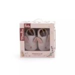chaussons lapin gris - moulin roty - l'atelier des belettes