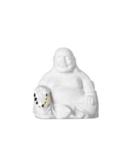 Petit Bouddha en céramique blanc avec boîte relax – Räder