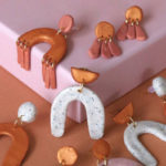 boucle en pate polymere - petite épicerie - l'atelier des belettes