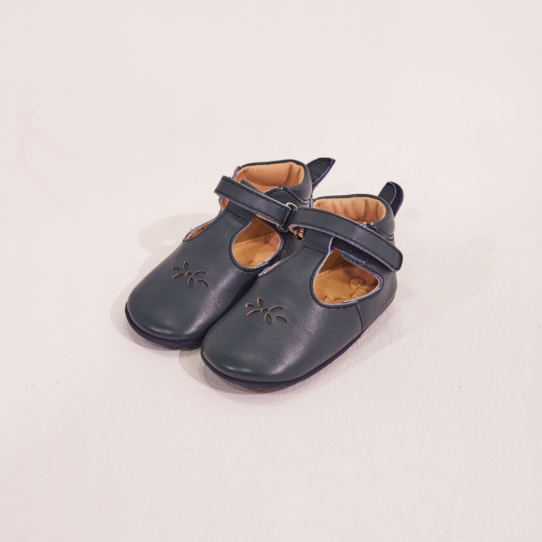 Chaussons en cuir Ange - Deux Bouts