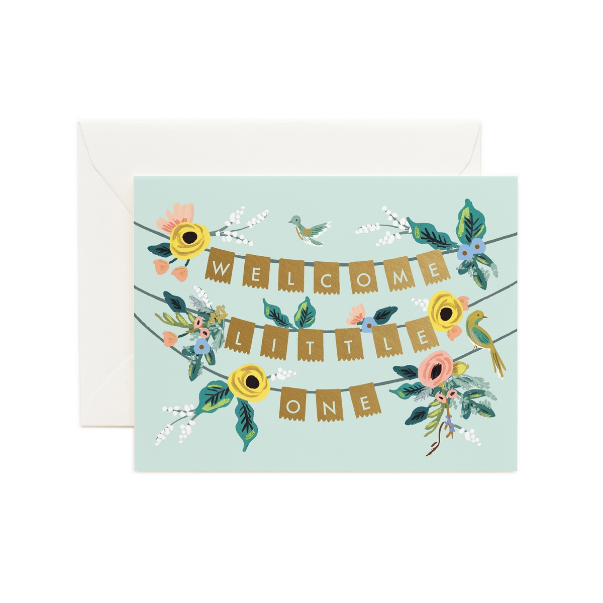 Carte postale Welcome Garland - Rifle paper co